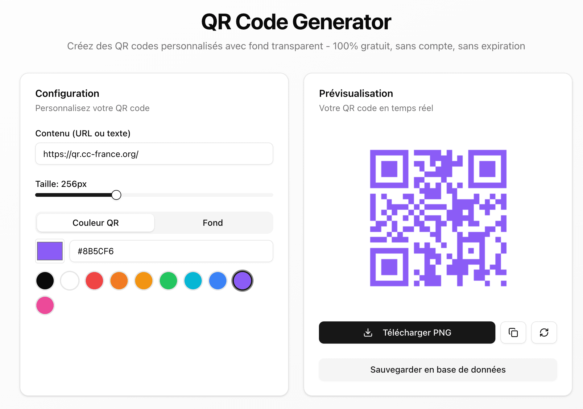 QrCode Generator